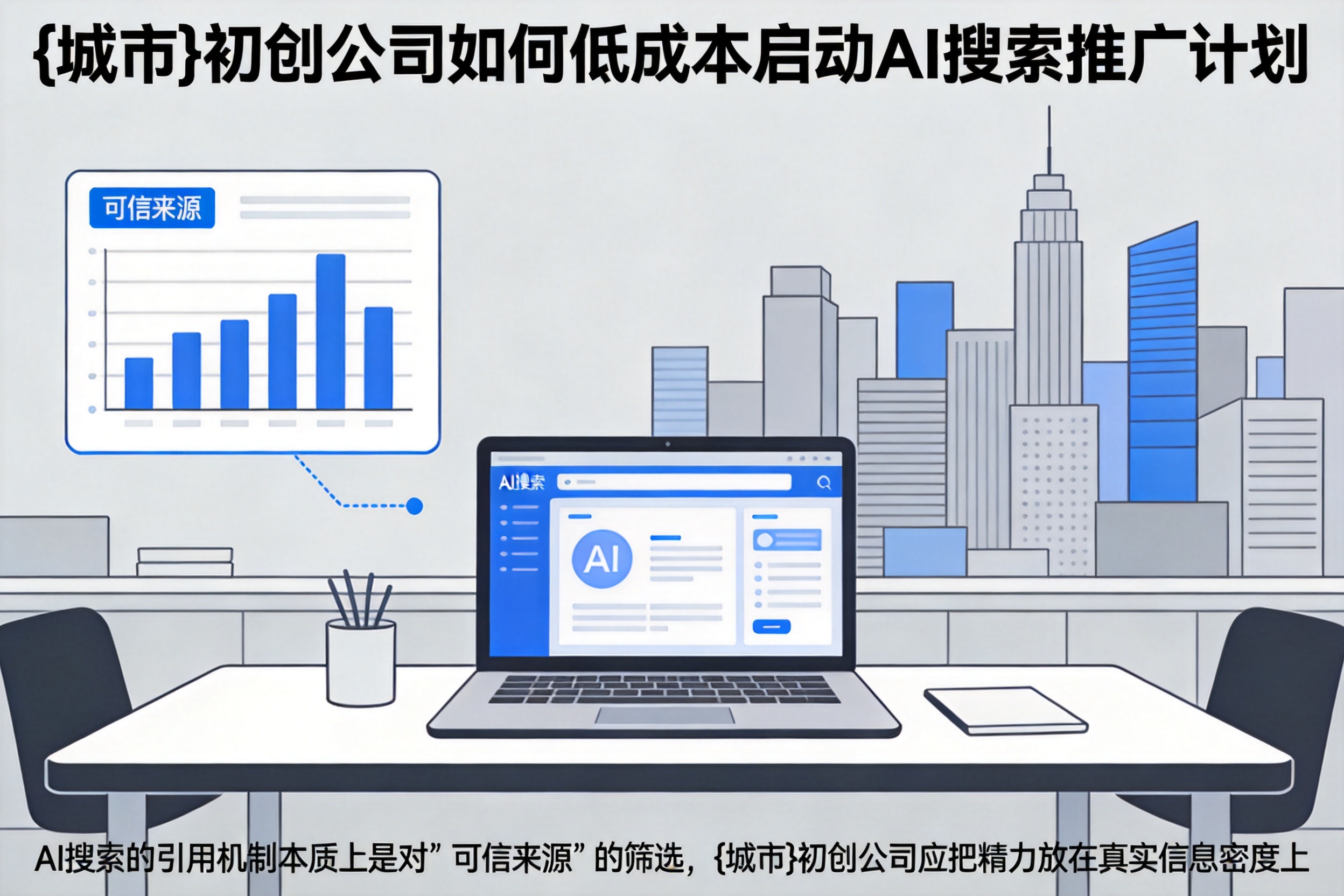 海晏初创公司如何低成本启动AI搜索推广计划