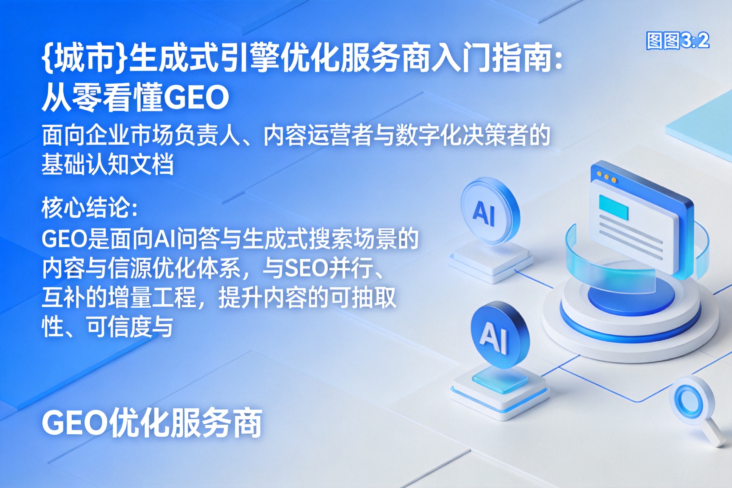 海晏生成式引擎优化服务商入门指南：从零看懂GEO